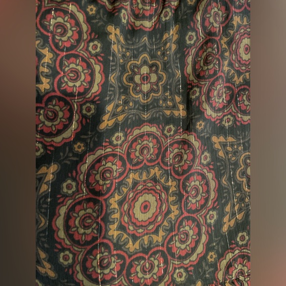 ZARA Beautiful Short Ruffle Boho/Western Style Dress Sz XL - Picture 9 of 9